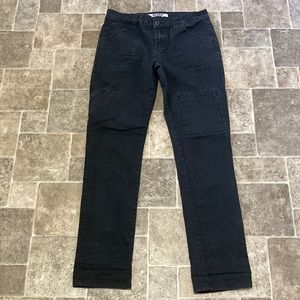 Baldwin high rise jeans with pockets